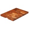 Planche à découper 60x42x4 cm bois d'acacia massif 