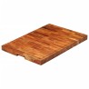 Planche à découper 60x42x4 cm bois d'acacia massif 