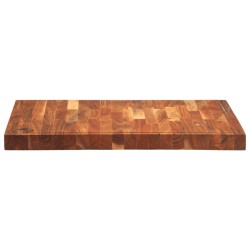 Planche à découper 60x42x4 cm bois d'acacia massif 