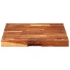 Planche à découper 60x42x4 cm bois d'acacia massif 
