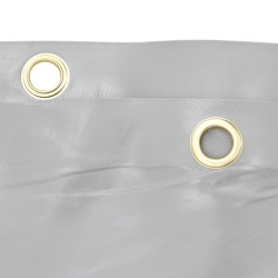 Bâche gris 2,5x4,5 m 650 g/m² 