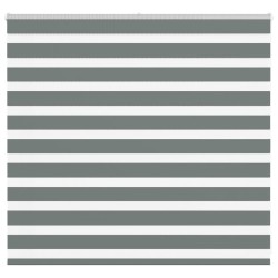 Store zèbre gris foncé largeur du tissu 160,9 cm polyester 