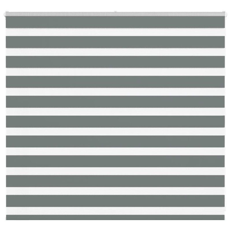Store zèbre gris foncé largeur du tissu 160,9 cm polyester 