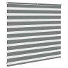 Store zèbre gris foncé largeur du tissu 160,9 cm polyester 