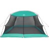 Filet Anti-Moustiques de Camping avec Porte, Vert, pour 4 Personnes, Imperméable. 