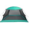 Filet Anti-Moustiques de Camping avec Porte, Vert, pour 4 Personnes, Imperméable. 
