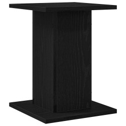 Support de plante 2 pcs Chêne noir 30x30x40 cm Bois reconstitué 
