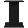 Support de plante 2 pcs Chêne noir 30x30x40 cm Bois reconstitué 