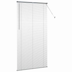 Store de Fenêtre Gris foncé 80 x 130 cm Aluminium 