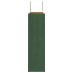 Sacs en papier 250 pcs avec poignées vert 32x12x42 cm 