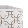Boîtes de rangement pliables 10 pcs crème tissu intissé 