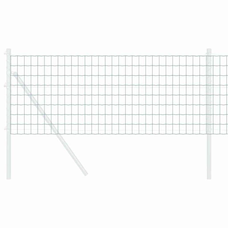 Clôture Euro Verte 0.4x25 m Acier 