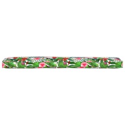 Coussin Pallet Pour Banc Tropical Jungle 200 x 40 x 8 cm Tissu Oxford 