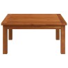 Table de salon de jardin 63x63x30 cm Bois solide d'acacia 