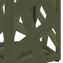 Porte-parapluie Vert olive Métal Standard 