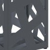 Porte-parapluie Anthracite Métal Moyen Durable Porte-parapluies 