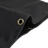 Bâche noir 2,5x4,5 m 650 g/m² 