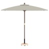 Base de parasol à roulettes pour poteaux de 37/42/52/58mm en béton jaune. 