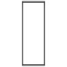 Portant de bois de chauffage Noir mat 110x28x312 cm Acier 