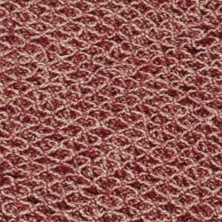 Couverture en coton 160 x 210 cm Bordeaux 