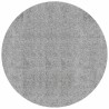 Tapis shaggy PAMPLONA poils longs moderne gris Ø 200 cm 