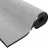 Tapis de porte rectangulaire gris 120x180 cm 
