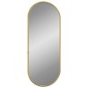 Miroir mural Doré 60x25 cm Ovale 
