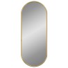 Miroir mural Doré 60x25 cm Ovale 