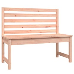 Banc de jardin 109 cm bois massif de douglas 