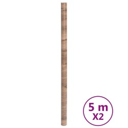 Autocollants auto-adhésifs pour meuble aspect bois 90x500cm PVC 