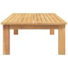 Table de jardin 100x60x30 cm bois d'acacia solide 