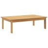 Table de jardin 100x60x30 cm bois d'acacia solide 
