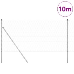 Clôture hexagonale 1,4 x 10 m en acier galvanisé 