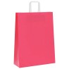 Sacs en papier 250 pcs avec poignées rose 32x12x42 cm 