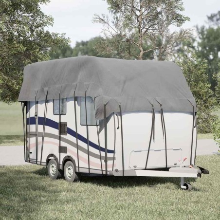 Housse de toit de caravane gris tissu non tissé 