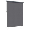 Store Roulant Extérieur Rayé Réglable Anthracite 220 x 250 cm tissu 