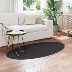 Tapis Anthracite 80 x 150 cm Polyester 