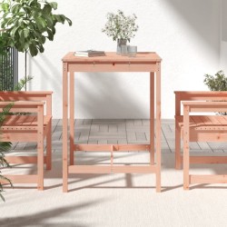 Table de jardin 82,5x82,5x110 cm bois massif de douglas 