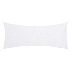 Filet de camouflage avec sac de rangement 627x290 cm blanc 
