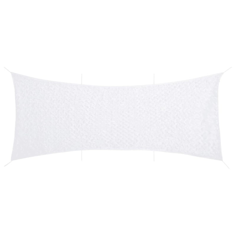 Filet de camouflage avec sac de rangement 627x290 cm blanc 