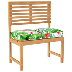 Coussins de palette vieXL pour siège 2 pcs Tropical Jungle 40x40x8 cm - Tissu Oxford 