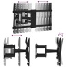 Support TV mural pour écran 37-80 pouces max VESA 600x400 mm 