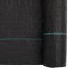 Membrane anti-mauvaises herbes noir 4x10 m PP 