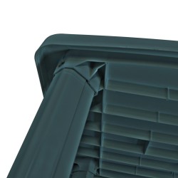 Table de jardin Vert 101 x 68 x 72 cm Plastique 
