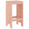Tabourets de bar lot de 2 40x36x75 cm bois massif Douglas 
