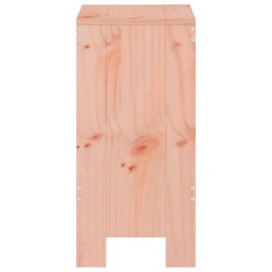 Tabourets de bar lot de 2 40x36x75 cm bois massif Douglas 