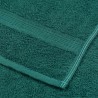 Ensemble de serviettes 8 pcs vert 360 g/m² 100% coton 