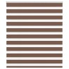Store zèbre marron 135x150cm largeur du tissu 130,9cm polyester 