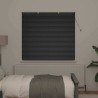Store de Fenêtre avec des rideaux Autre Noir 80 x 130 cm Aluminium 