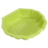Bacs à sable 2 pcs Vert 77x87x21 cm Plastique 